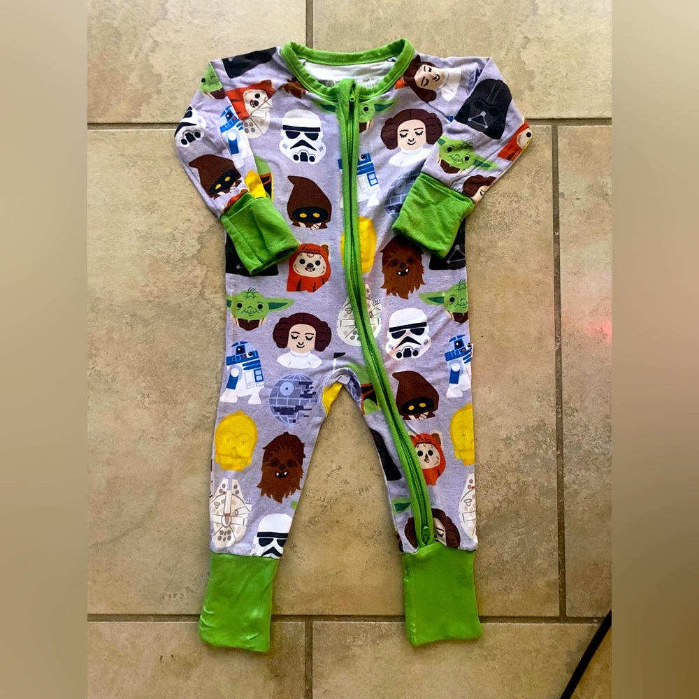 Little Sleepies StarWars onesie  0-3 Months